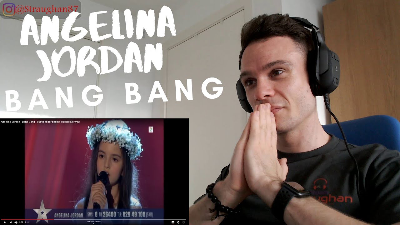 FIRST TIME hearing Angelina Jordan - Bang Bang (Nancy Sinatra Cover)