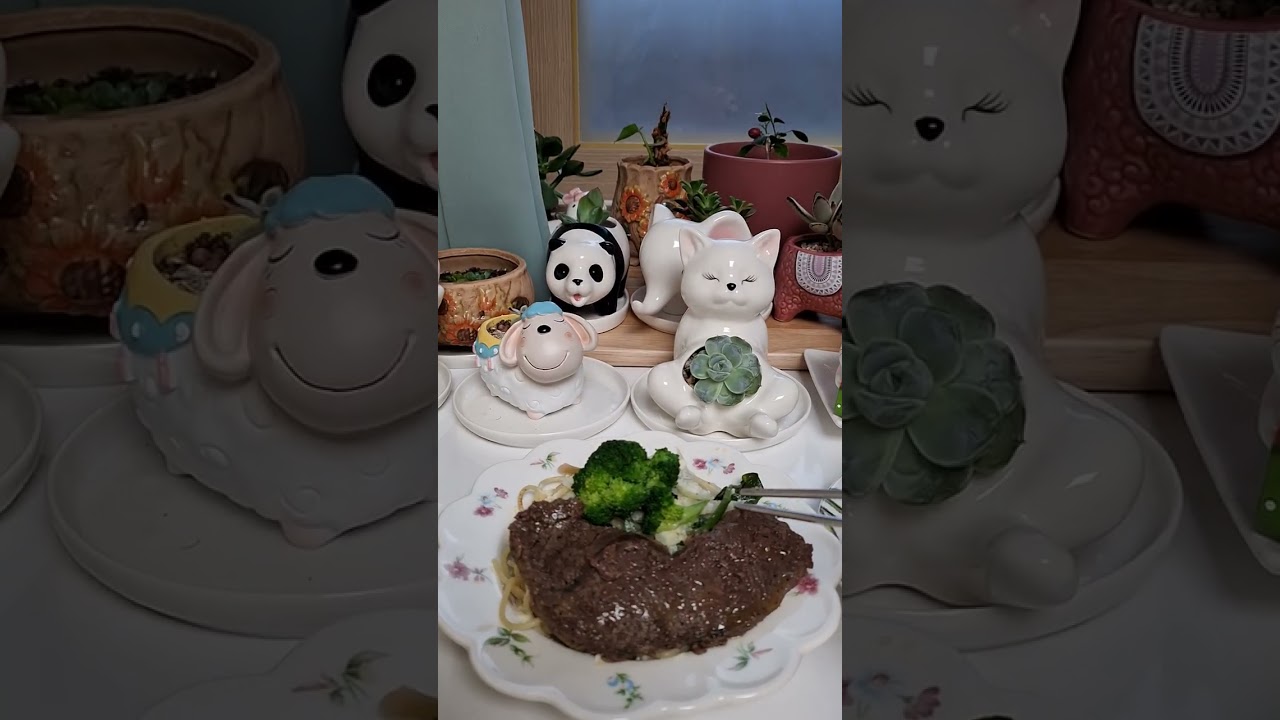 쇠고기 시금치 파스타와 창의적인 활동을 위한 감정 에너지 공급