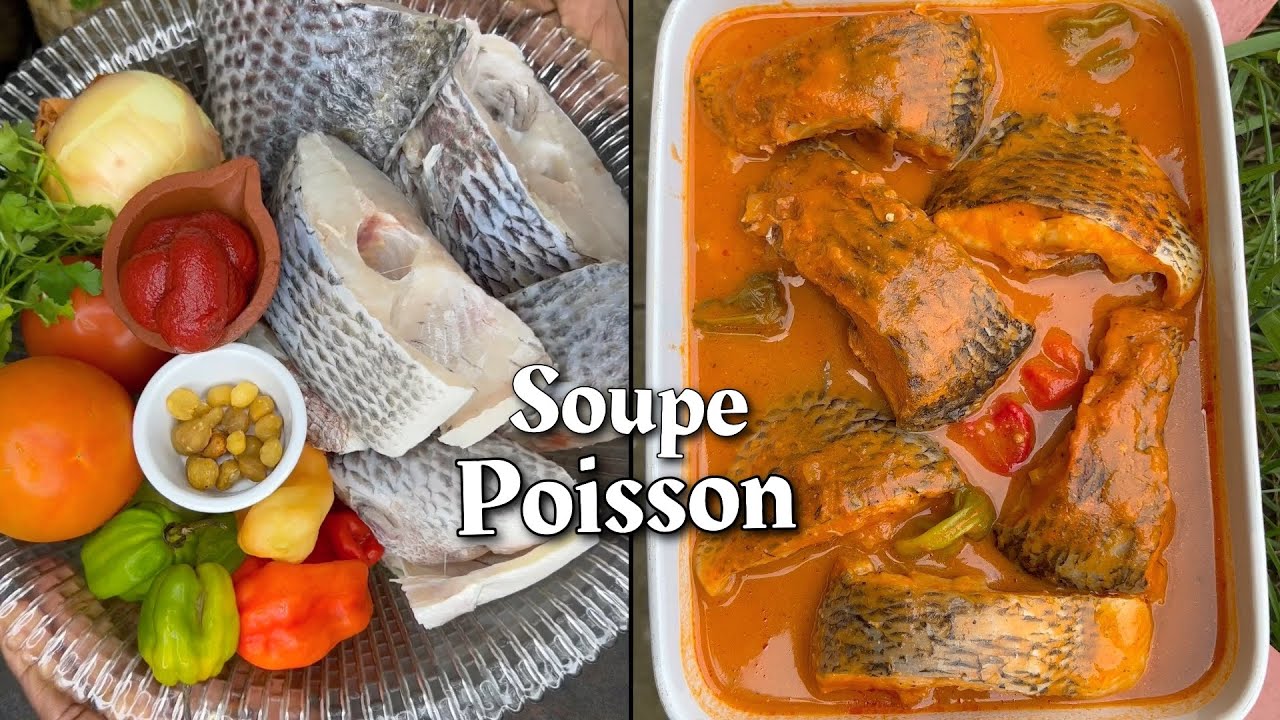 Soupe de poisson la recette la plus facile et d&eacute;licieuse