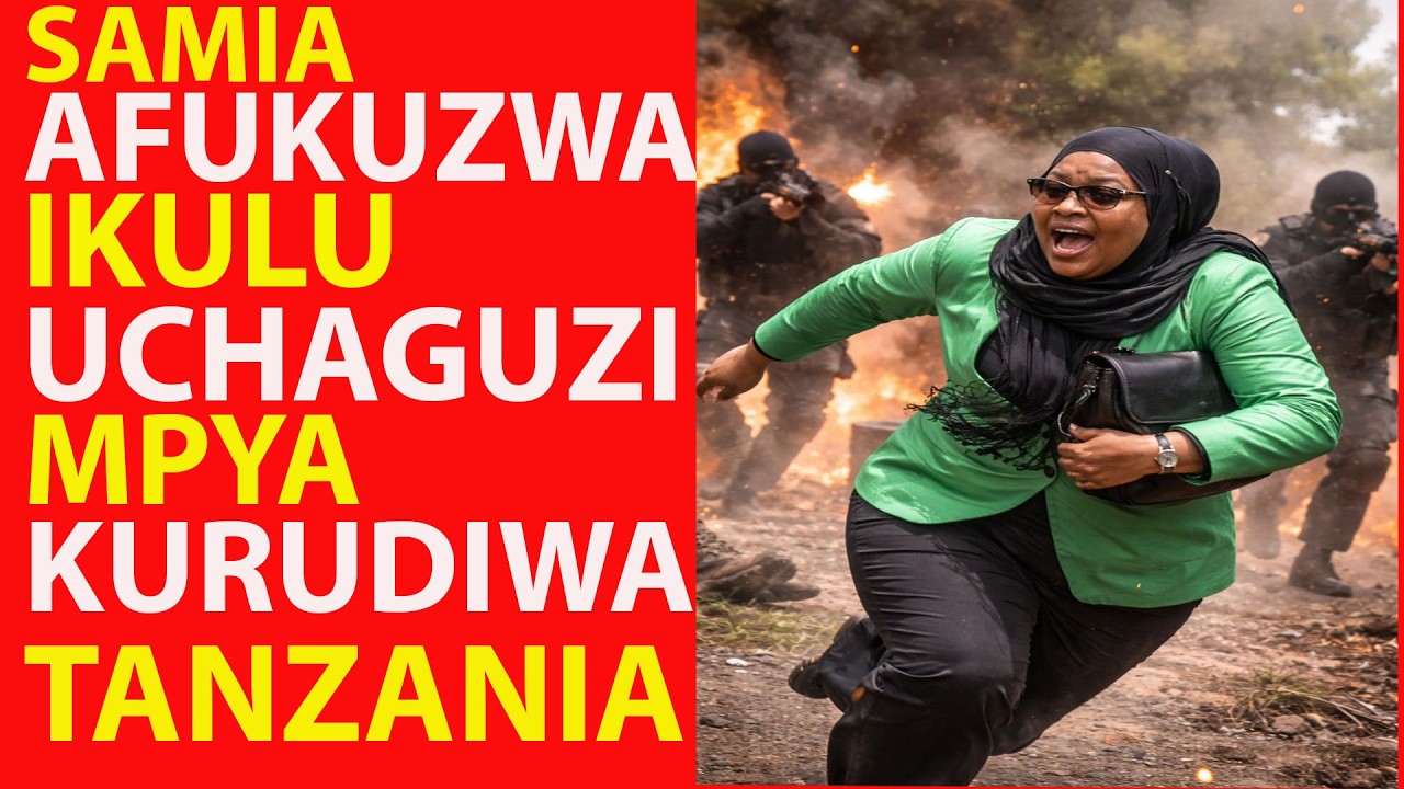 Breaking News: Rais Samia Hatakiwi Kukaa Ikulu, Uchaguzi Mkuu Kurudiwa Upya Tanzania