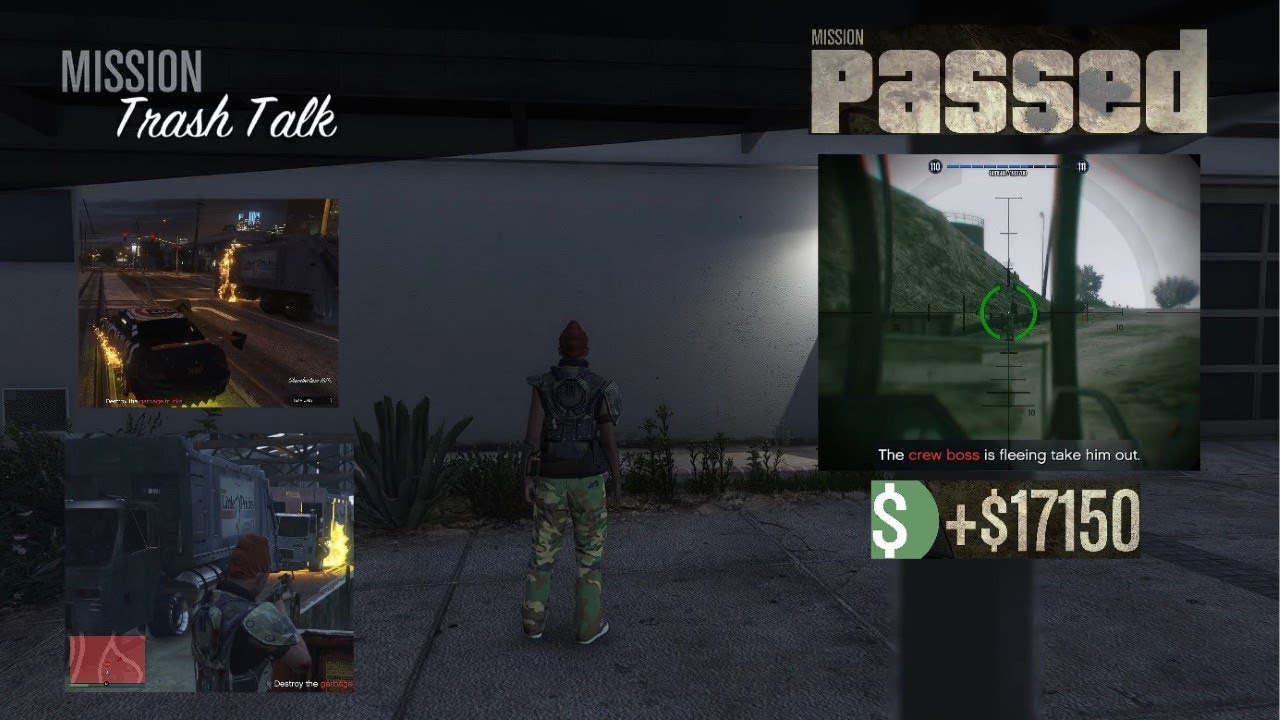 Trash Talk Mission | Grand theft auto 5 Online