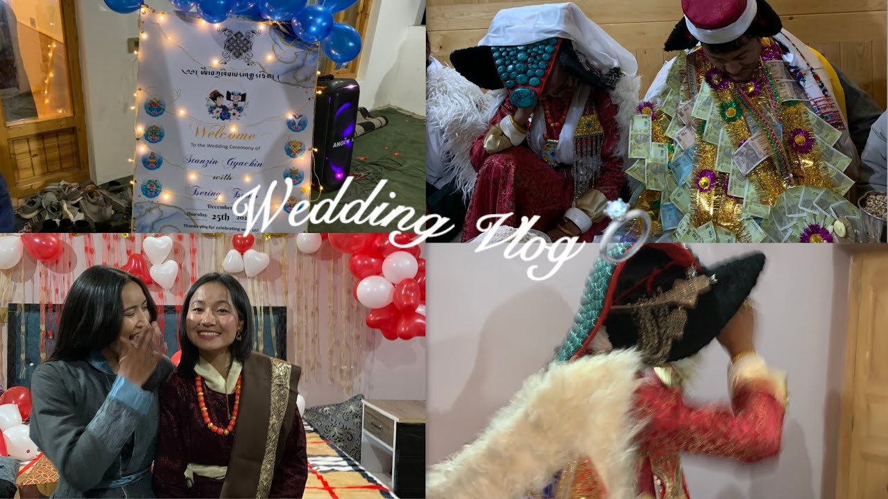 HAPPY MARRIED LIFE TSOMO & GYACHIN ♾💍 #wedding #ladakhi #marriedlife #vlog #fypシ #youtube #weddings 