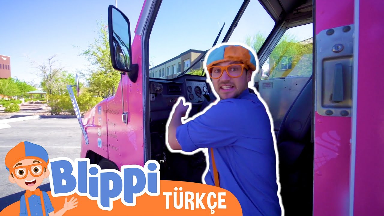 Blippi Dondurma Kamyon Keşfediyor | Blippi Türkçe - Çocuklar için eğitici videolar | Türkçe Dublajlı