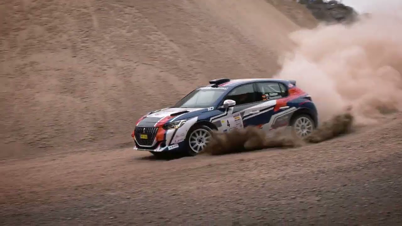 Hunsrück Jr.  Rallye 2023 - Max Reiter/Conny Nemenich #04 Peugeot 208 Rally4