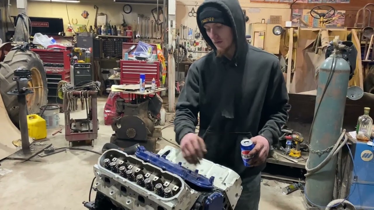 First built engine!!! #truck #6.0 #chevy 
