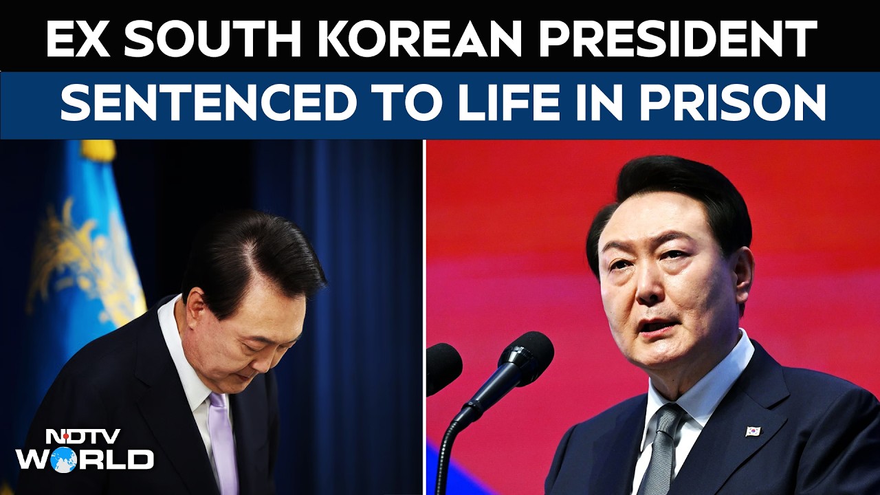 South Korea News | Former South Korean President Yoon Sentenced To Life In Prison