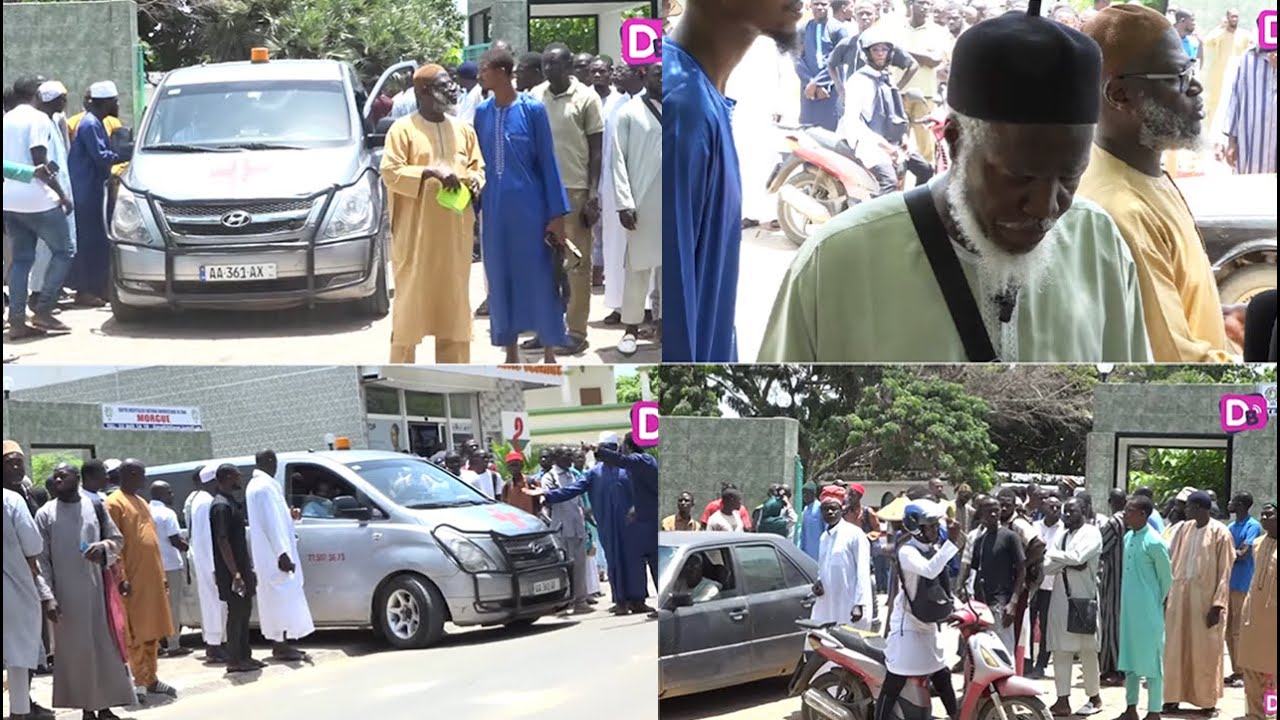 Tristesse et consternation à la levée du corps de Imam Alioune Badara Ndao