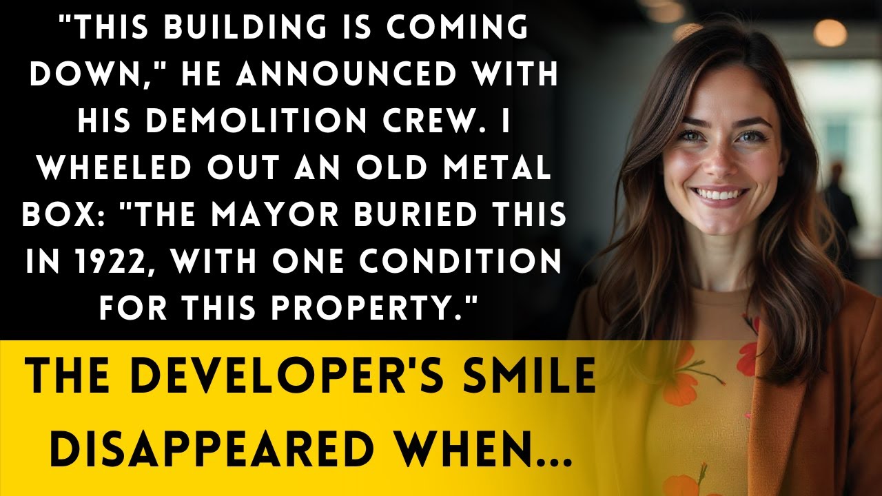The Real Estate Developer Called My Shop Worthless   Until I Showed Him The Time Capsule