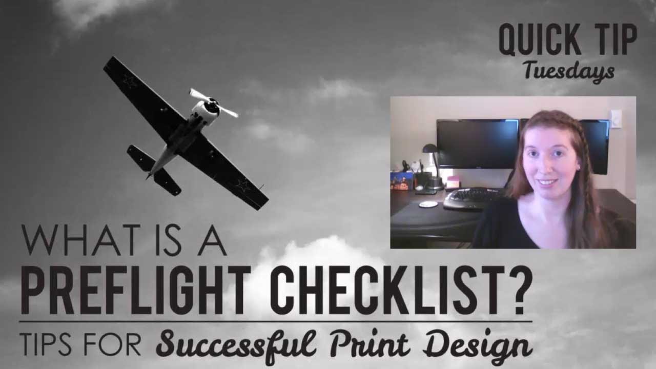 What is a Preflight Checklist? Tips for Successful Print Design