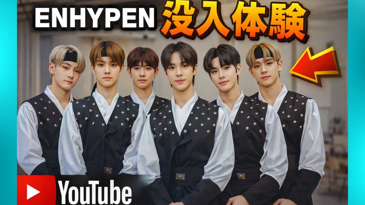ENHYPENの世界に没入！新宿で体験する驚きの音楽ミュージアム     #ENHYPEN #JPop #没入型体験