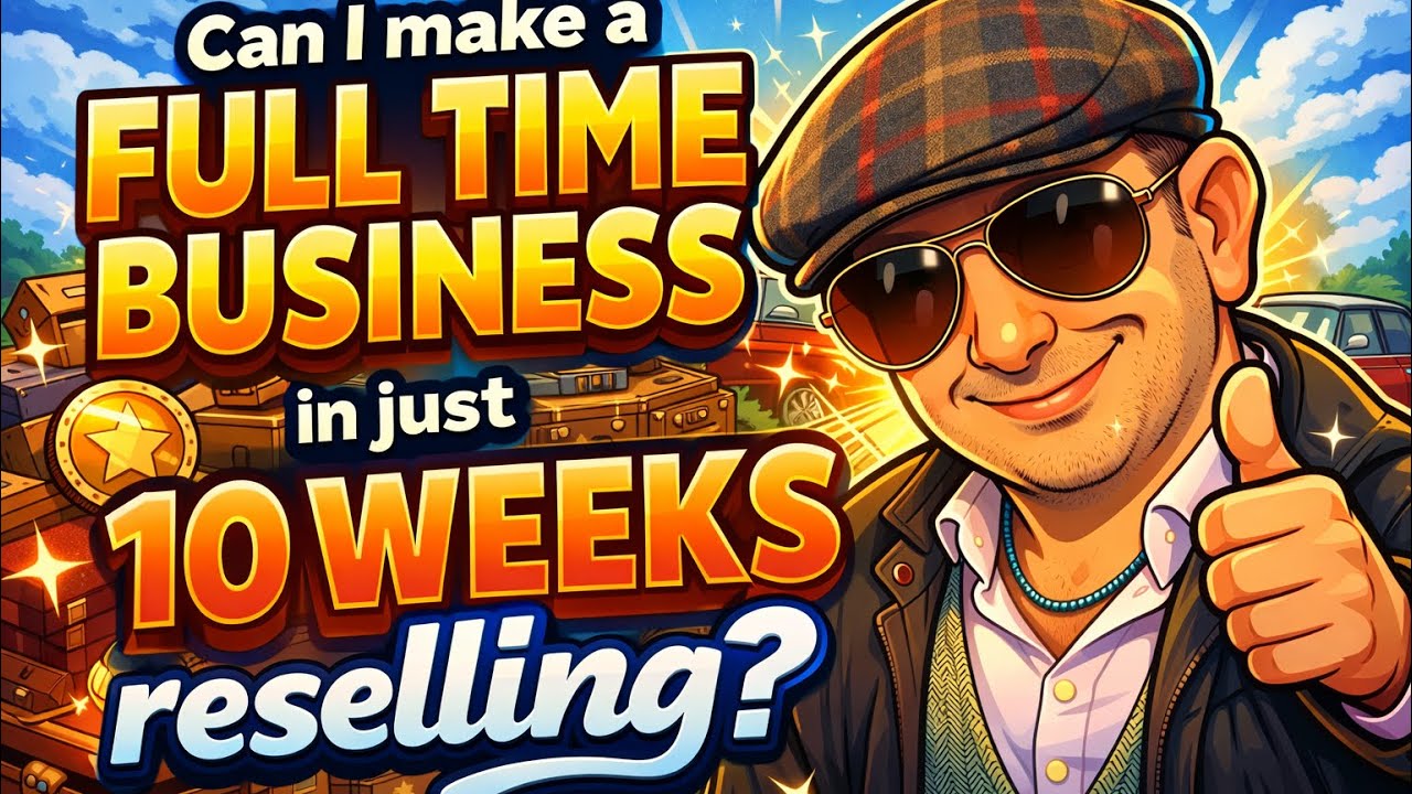 Can I turn reselling into a FULL TIME business in just 10 weeks?