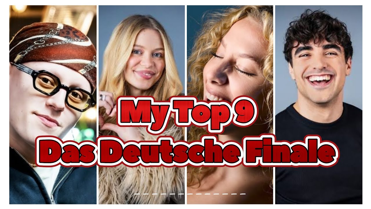 Das Deutsche Finale | ESC 2026 | Top 9 Ranking