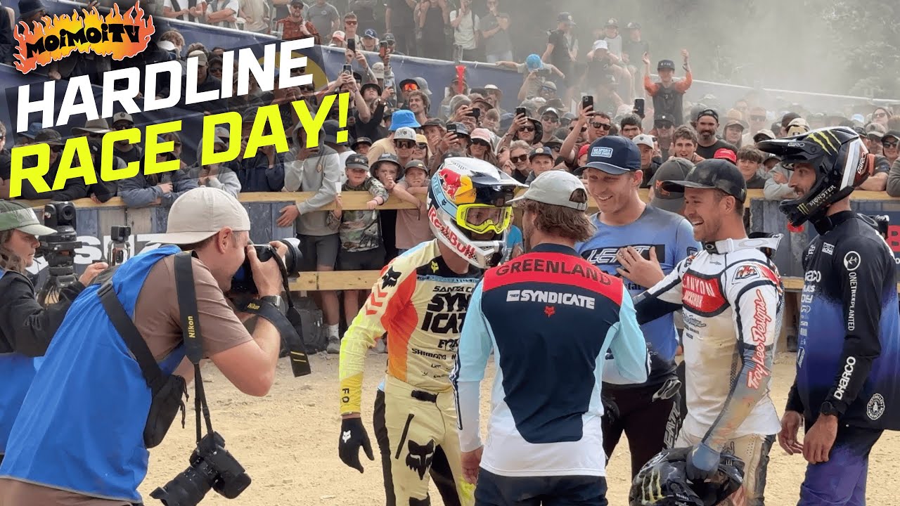 RED BULL HARDLINE TASMANIA RACE DAY! | Moi Moi TV