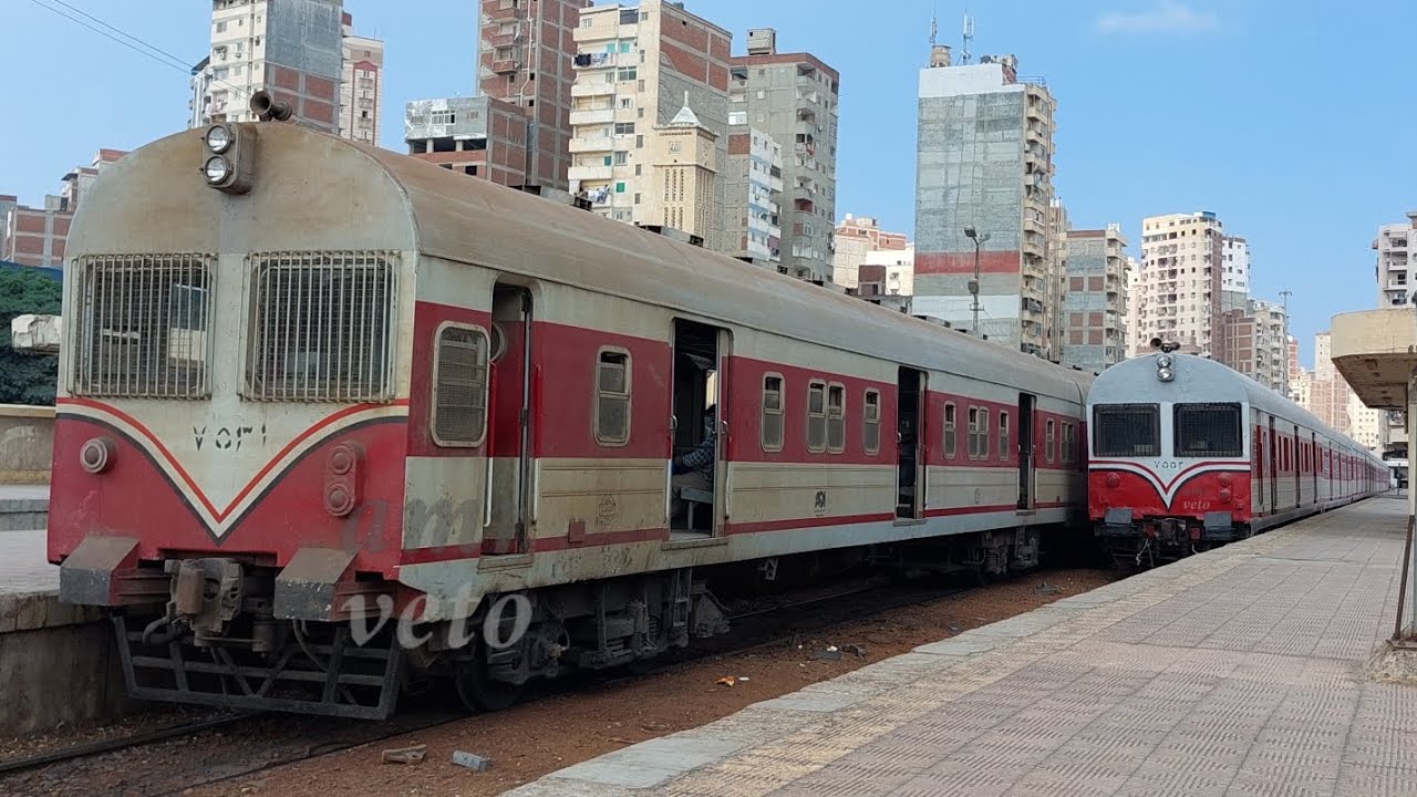 رحلة كاملة بقطار أبو قير من أبو قير الى محطة مصر ٢٠٢٢. - A full trip in Abu Qir train 2022.