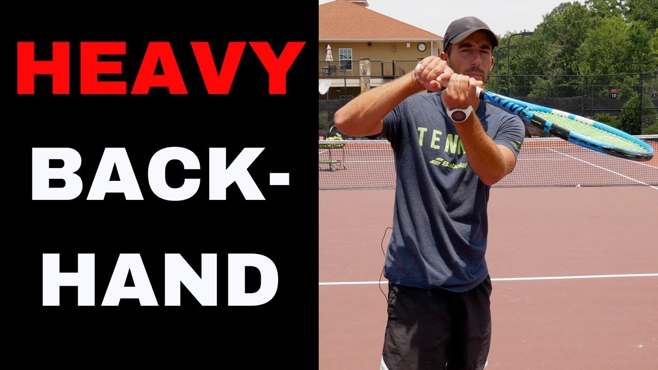 TWO HANDED BACKHAND TOPSPIN SECRETS! Learn how to improve your tennis backhand