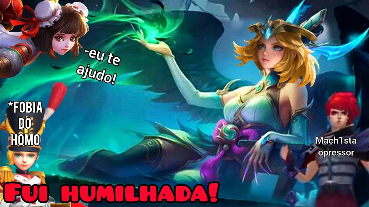 PASSEI MAIS TEMPO NO CHÃO DO QUE JOGANDO | MLBB