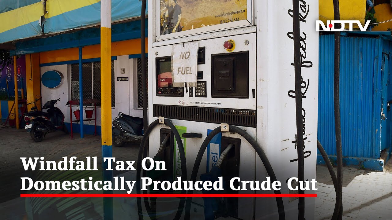 Windfall Tax On Domestic Crude Oil Slashed By 65%