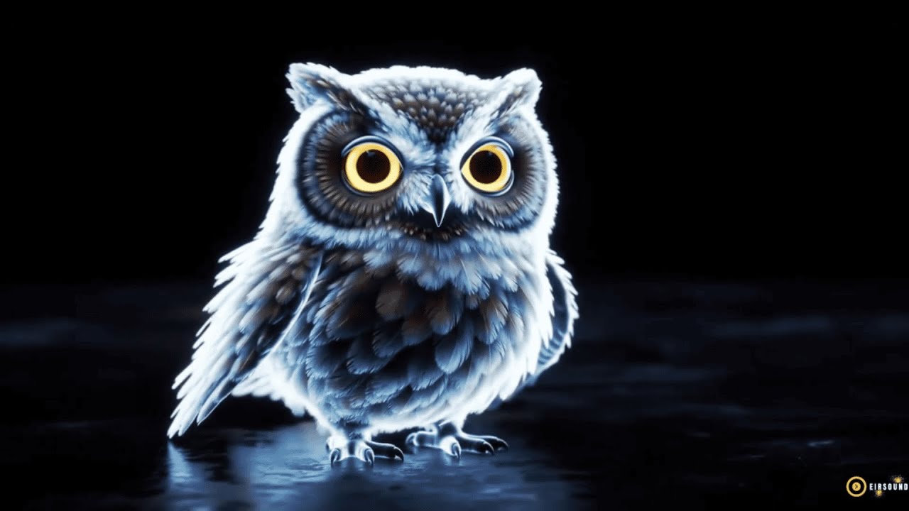 Eye-Catching Neon Glow 3D Hologram Animals - Jellyfish, Iguana, Hummingbird, and Owl 3D Hologram
