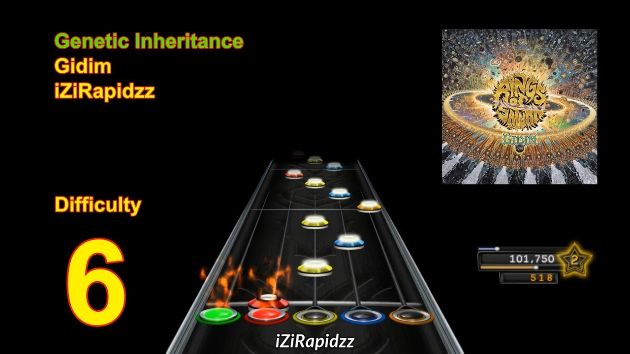 Rings of Saturn - Genetic Inheritance Clone Hero Chart