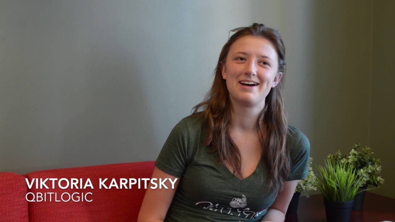 Viktoria Karpitsky at QBitLogic - CCI Internship Experience