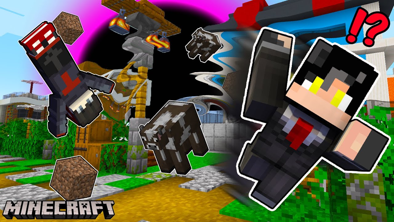BLACKHOLE VS OMOCITY SECRET BUNKER Minecraft! (Tagalog)