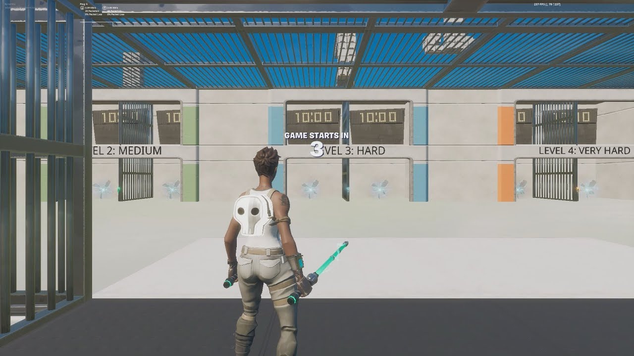 1v1 Edit Race Course v3 (Easy - Impossible) | Raider464