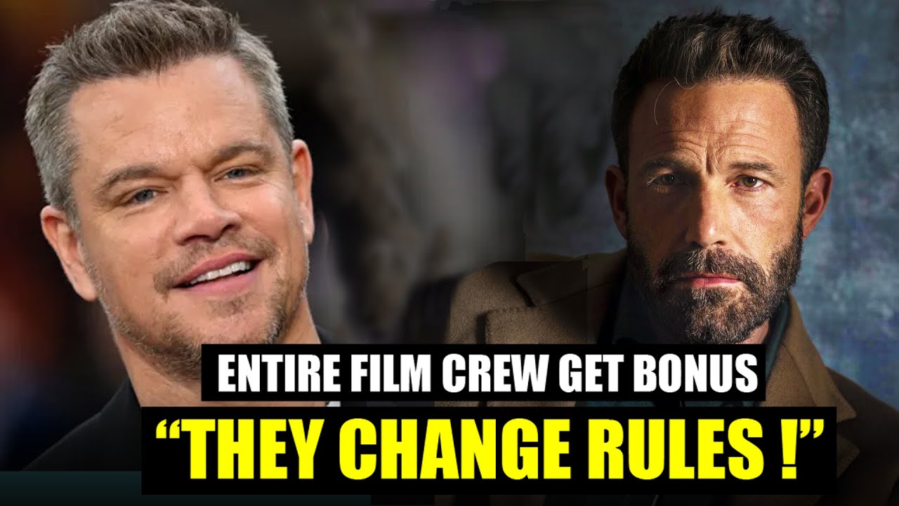 Matt Damon & Ben Affleck  Secure Netflix Bonus Deal for Entire Film Crew!