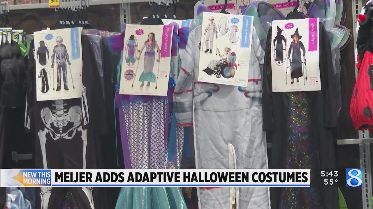 Meijer selling adaptive, accessible Halloween costumes