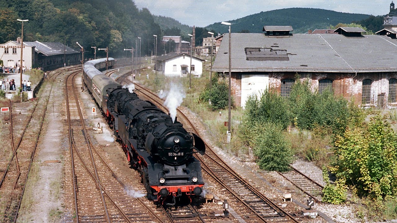 Elstertalbahn und die größte Ziegelstein-Brücke der Welt - Die Göltzschtalbrücke 50 3648 50 3616
