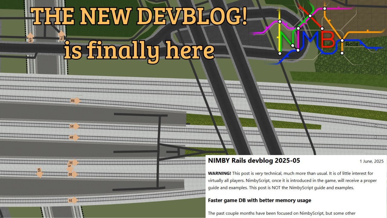The new Devblog is ...... interesting | Nimby Rails