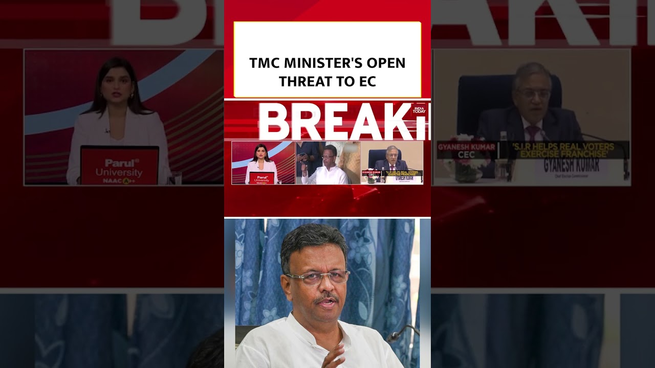 TMC Minister Issues Open Threat to Election Commission And BJP Over SIR | India Today