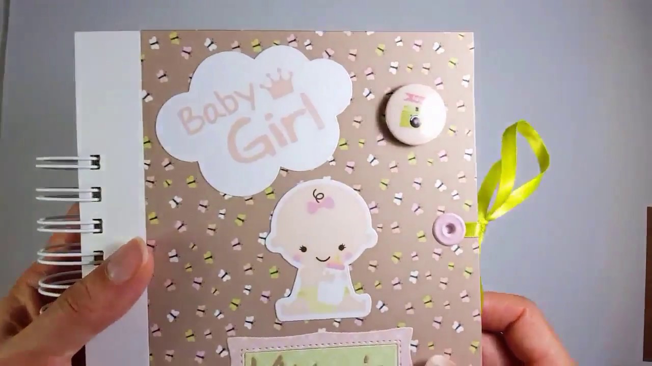 Mini album 6x6 Inc fatto interamente a mano 