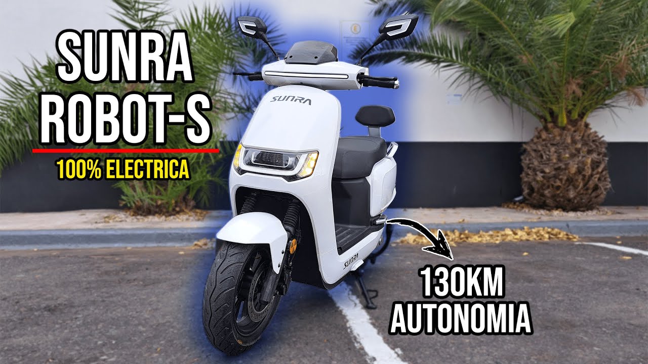Review Sunra Robot-s⚡[SCOOTER 100% ELECTRICO] = 125CC