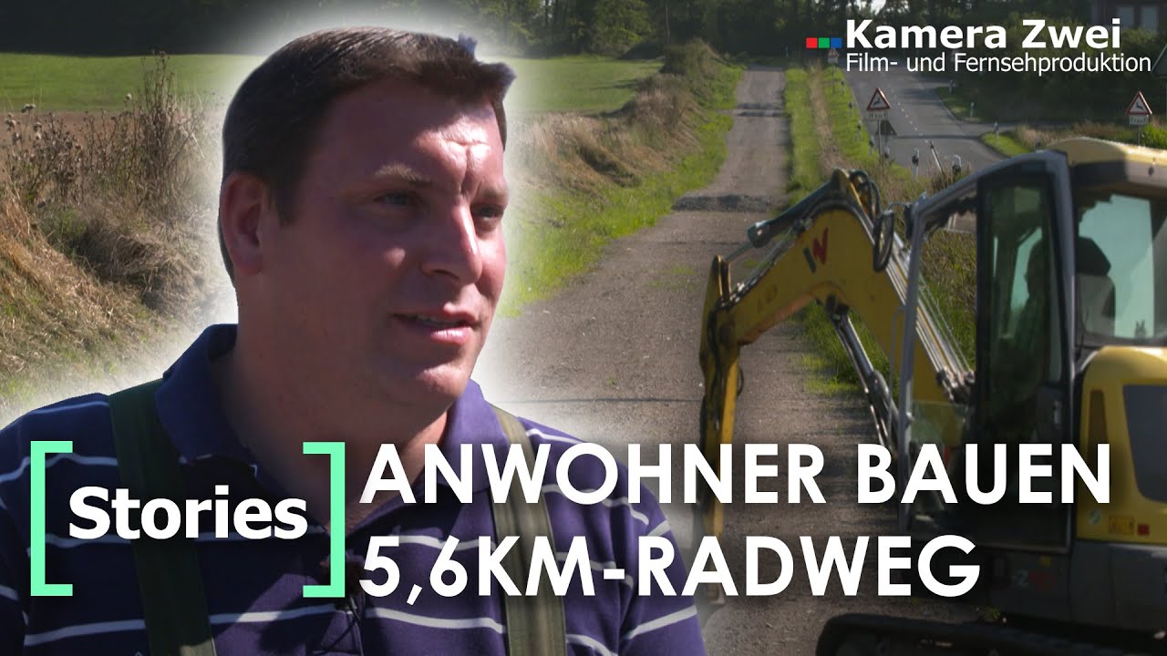 Nach 20 Jahren Wartezeit bauen Anwohner Radweg selbst | Kamera Zwei