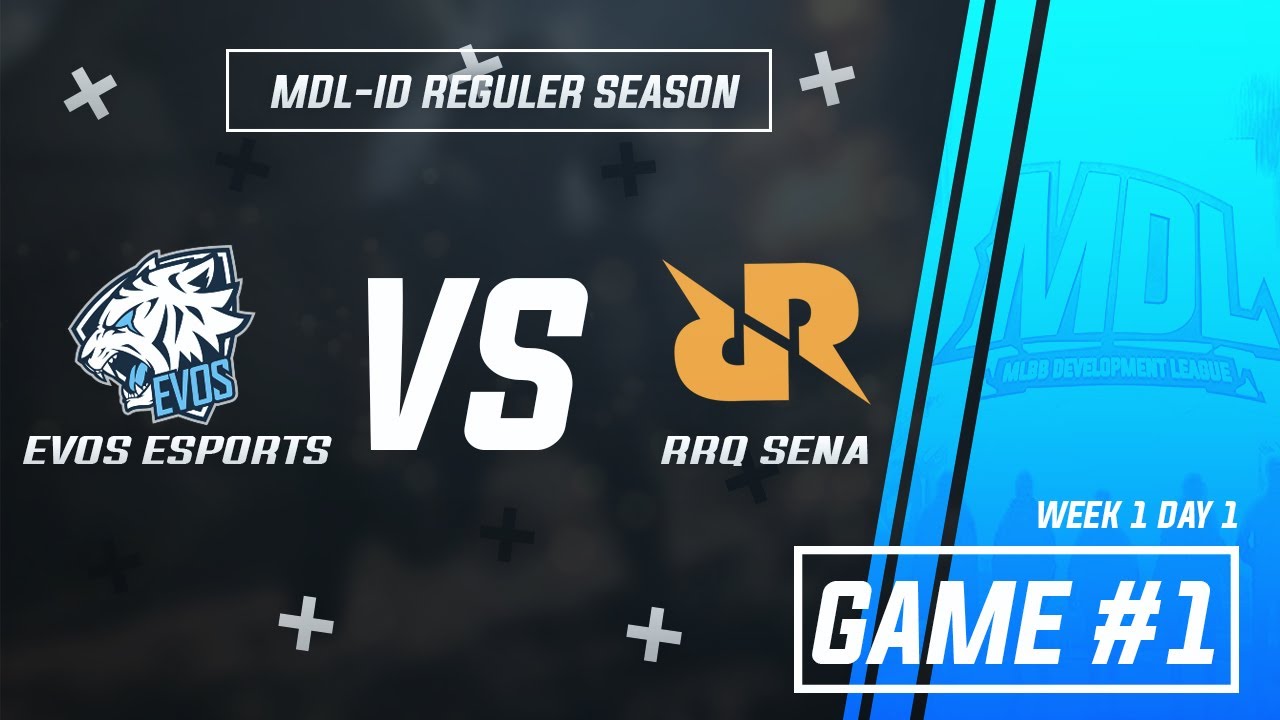 EVOS vs RRQ SENA (GAME 1) MDL-ID Season 1 | Mobile Legends