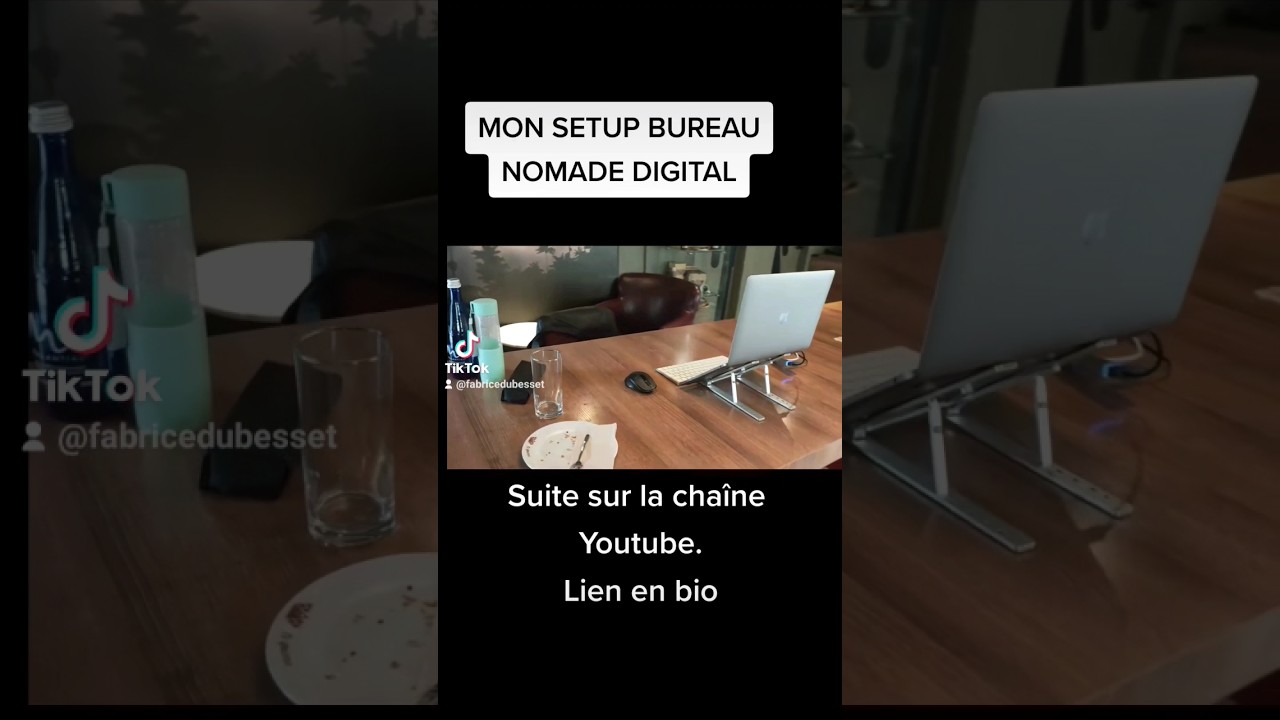 Mon setup bureau nomade digital : quels accessoires ?#digitalnomad #nomadedigitale