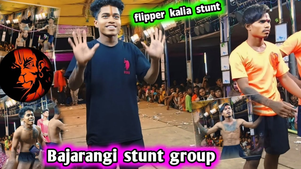 flipper କାଳିଆ VS କାହ୍ନା,ସୁଶାନ୍ତ/bajarangi stunt group/2 party ramayana/odia ramayana/BK Ganjam