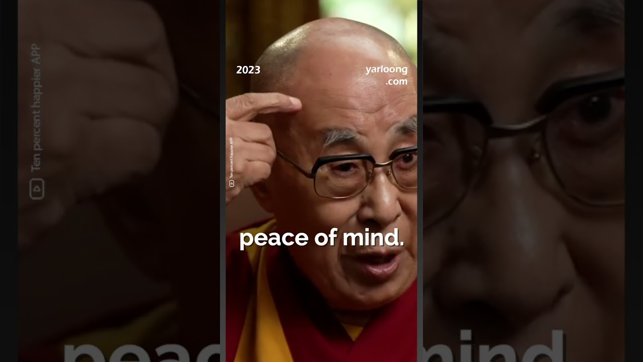 Compassion brings inner peace - His Holiness the Dalai Lama