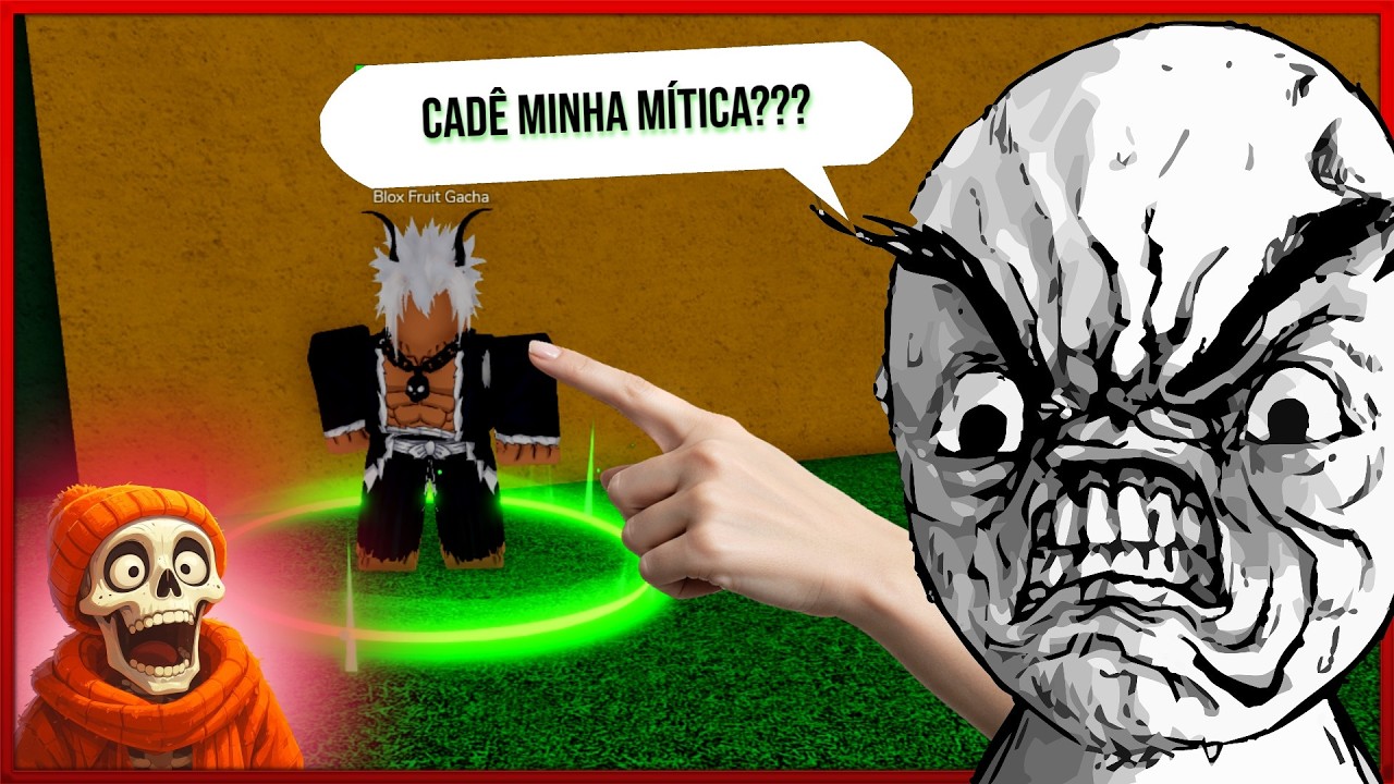 Continuando atrás da MÍTICA NO BLOX FRUITA!!!!