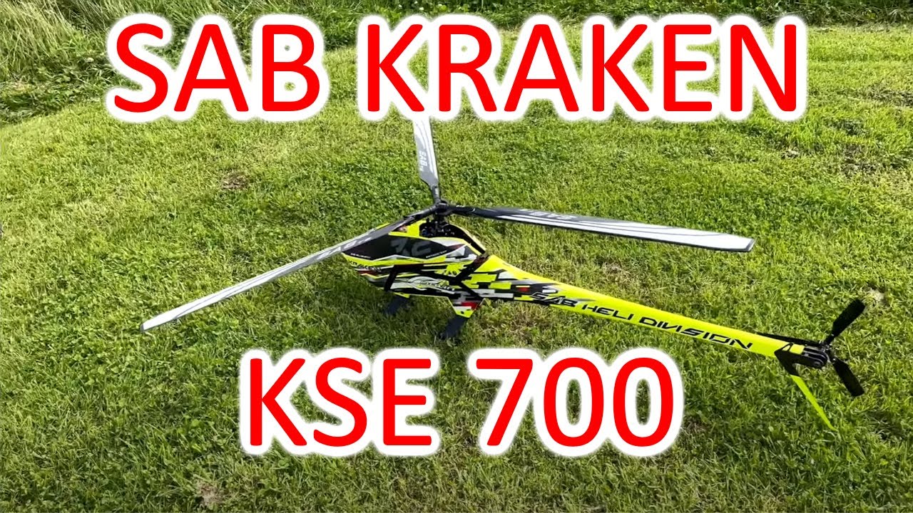 SAB Kraken KSE 700 - Ferrari of the Sky - RC Pilot 'ALBATROSS'