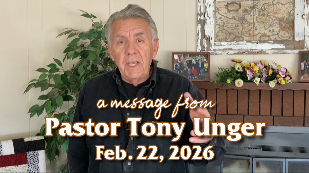 Pastor Tony Unger Message “Jacob and trusting in God”
