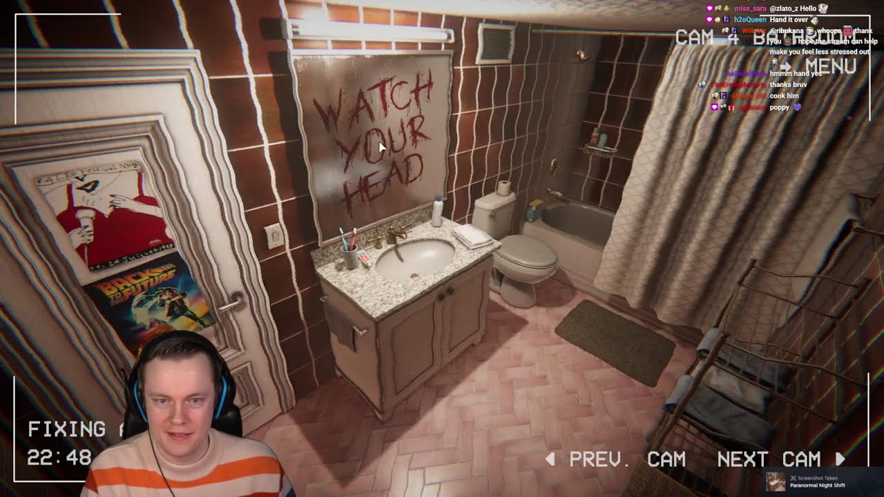 Insym Plays a Observation Duty Game about Ghosts (Paranormal Night Shift) - Stream from 28/1/2025