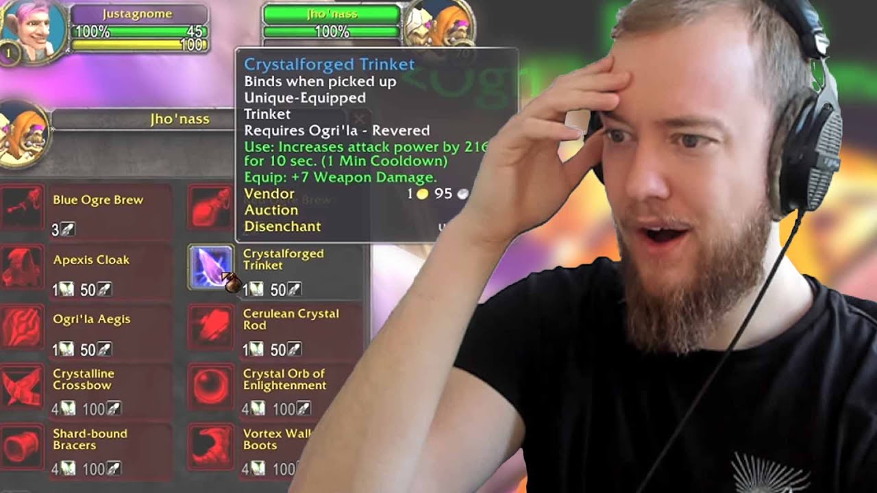 Guzu Reacts to Lvl 1 Rogue with level 70 Trinket