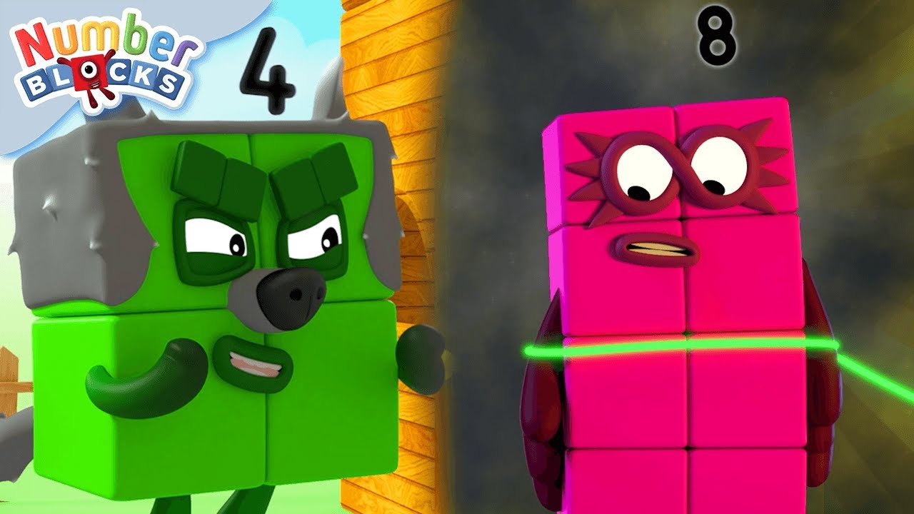 Disfraces de HALLOWEEN | @Numberblocks en Español | Aprende a contar