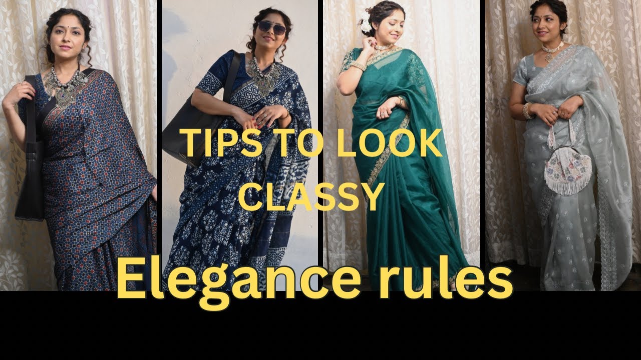 क्लासिक महिलाओं की तरह कैसे दिखे||how to maintain our looks like an elegant women||🥰🥰🥰
