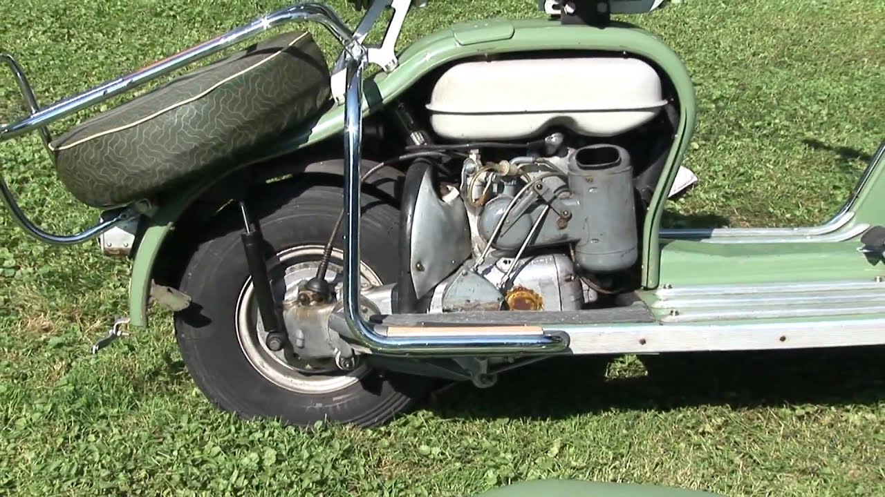 NSU Lambretta Scooter Vintage 1956
