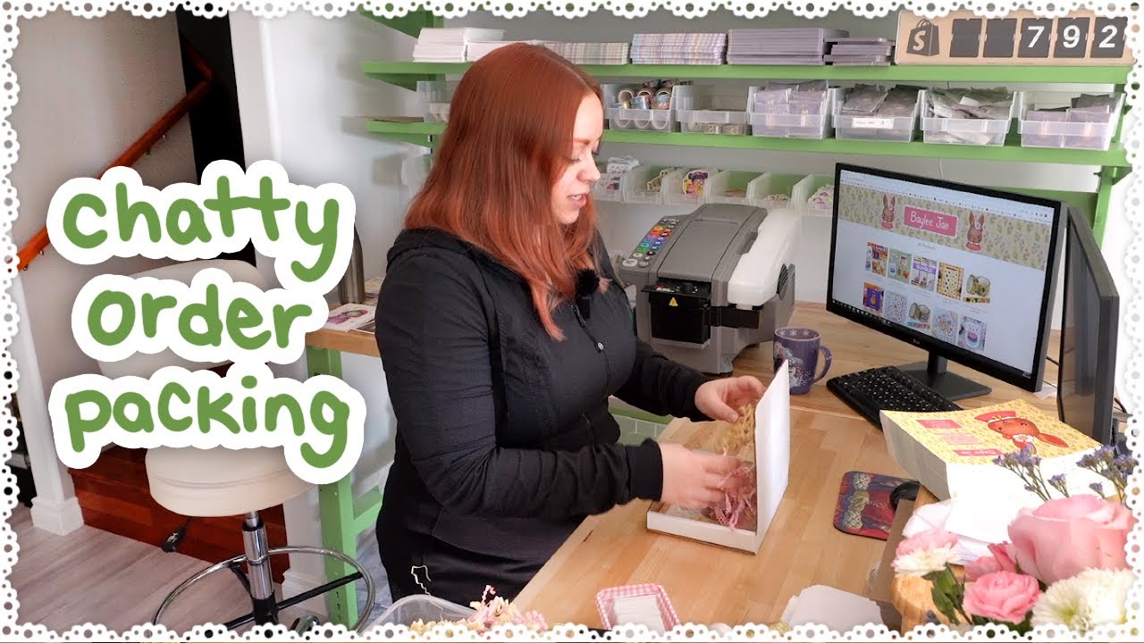 Chatting & Packing Orders