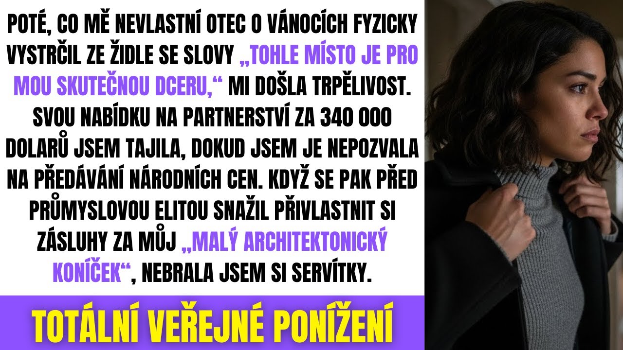 Nevlastní Otec Mě Odstrčil U Vánočního Stolu: 