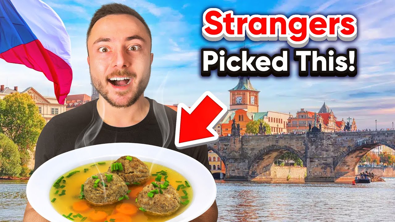 I Let Strangers in Prague Pick Everything I Ate for 24 Hours