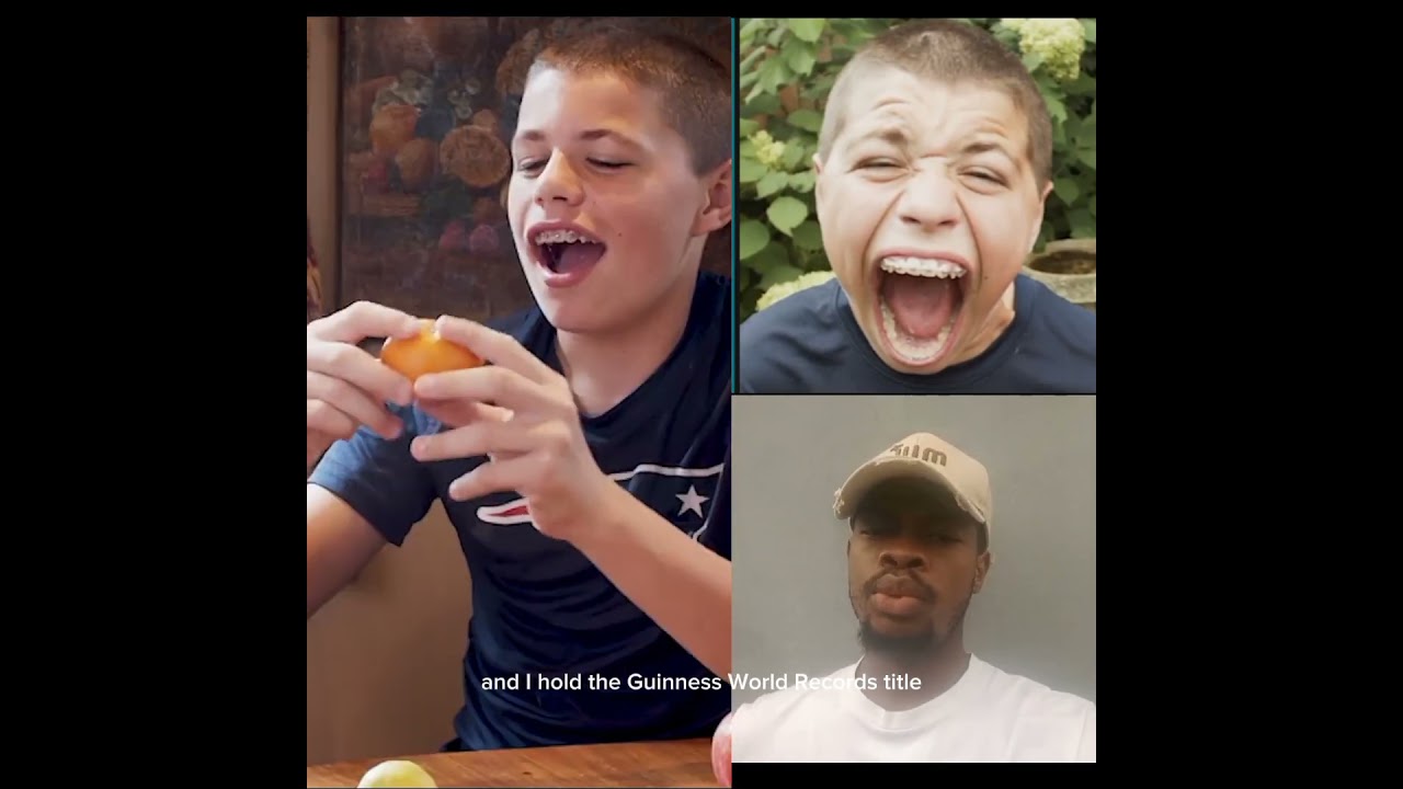 Meet Isaac Johnson &ndash; the teen with the world&rsquo;s biggest mouth gape  #RecordBreaker #Unbelievable